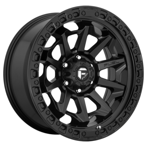 Fuel Covert – 17″ BLACK Finish 8.5J 5×120 Wheels